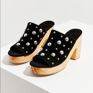 UO Studded Platform Mules